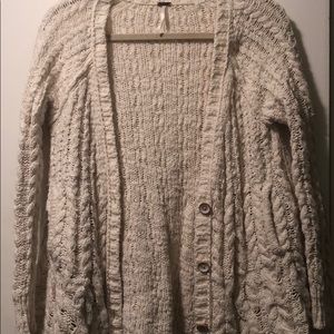 Free people knit cardigan